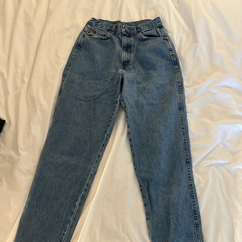 Chic High Rise Blue Women's Jeans
